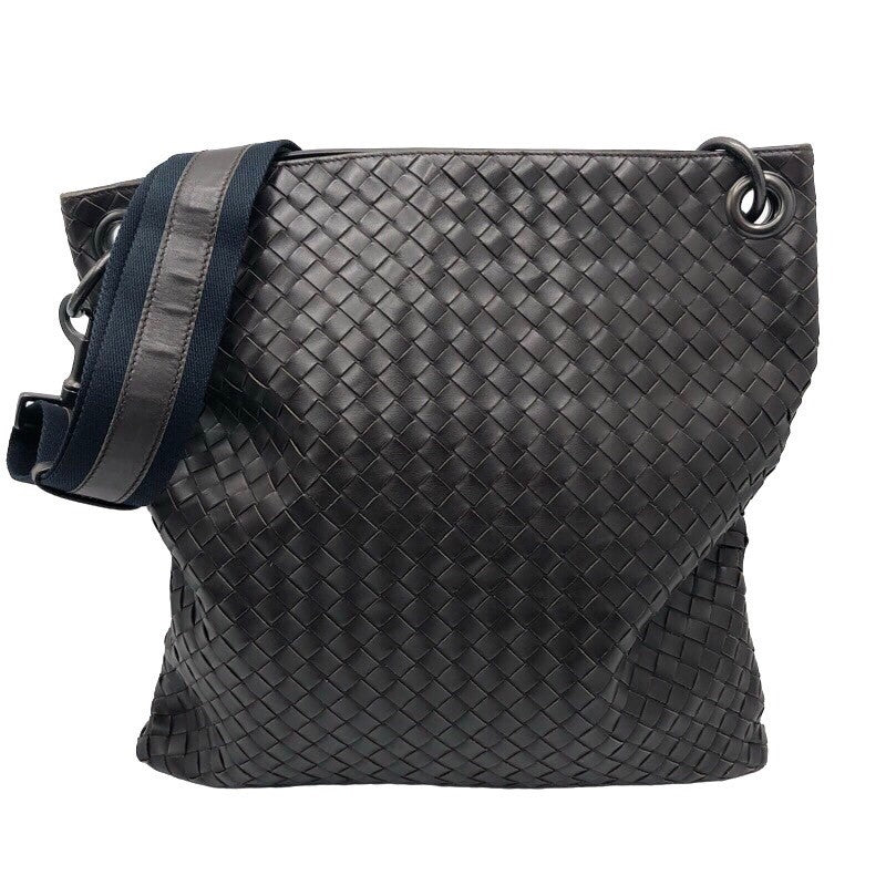 ボッテガ・ヴェネタ BOTTEGA VENETA イントレチャートショルダーバッグ 161623 レザー メンズ ショルダーバッグ