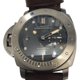 パネライ PANERAI ルミノール 1950 レフトハンド サブマーシブル PAM00569 ブラック チタン メンズ 腕時計