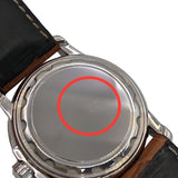 ブランパン BLANCPAIN レマン トリプルカレンダー ムーンフェイズ 2763-1127A-53B ホワイト SS/革ベルト 自動巻き メンズ 腕時計