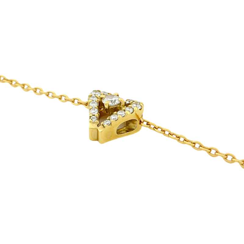 【在庫限り】 MONNICKENDAM モニッケンダム ダイヤモンド K18YG ネックレス アクセサリー