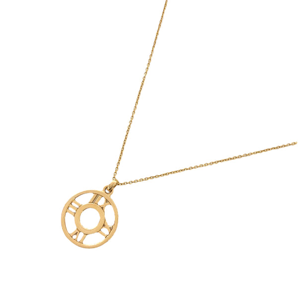 ティファニー TIFFANY＆CO オープン アトラス ネックレス K18PG ダイヤモンド ジュエリー