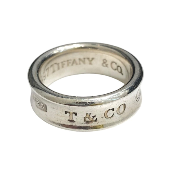 ティファニー TIFFANY＆CO 1837リング　ミディアム　SV925　7.7ｇ　#10 シルバー925 シルバー ジュエリー