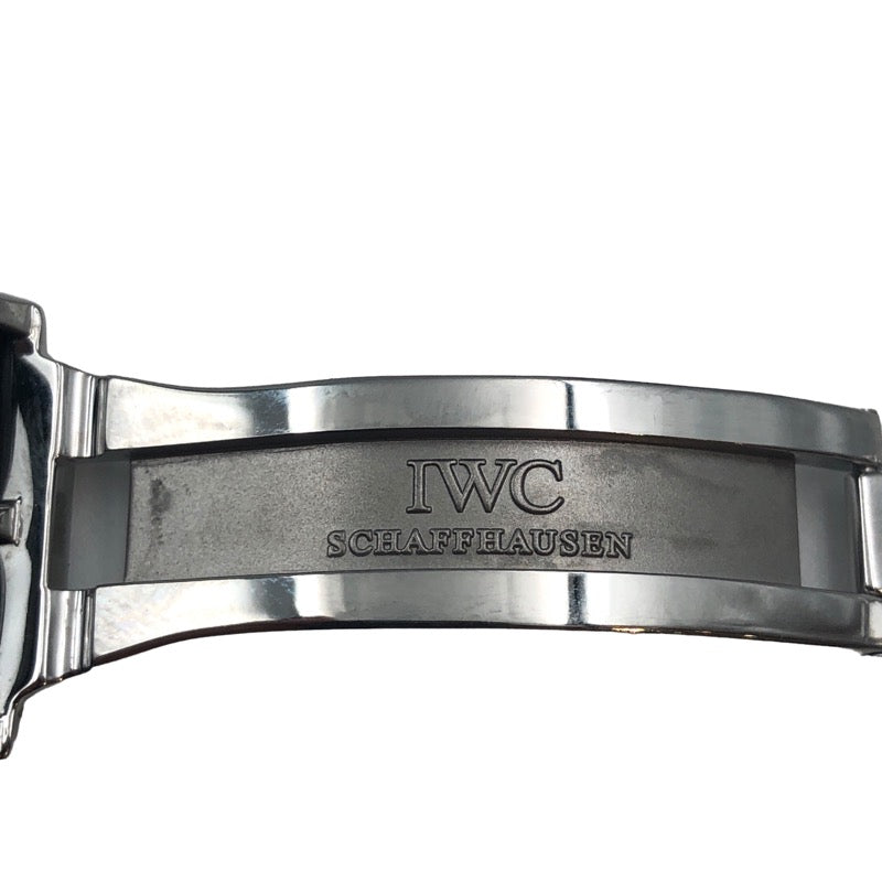 インターナショナルウォッチカンパニー IWC ポルトギーゼ クロノグラフ09 IW371609 ブラック SS メンズ 腕時計