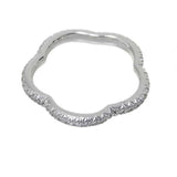 シャネル CHANEL カメリア フルエタニティ ダイヤモンド リング K18WG ジュエリー