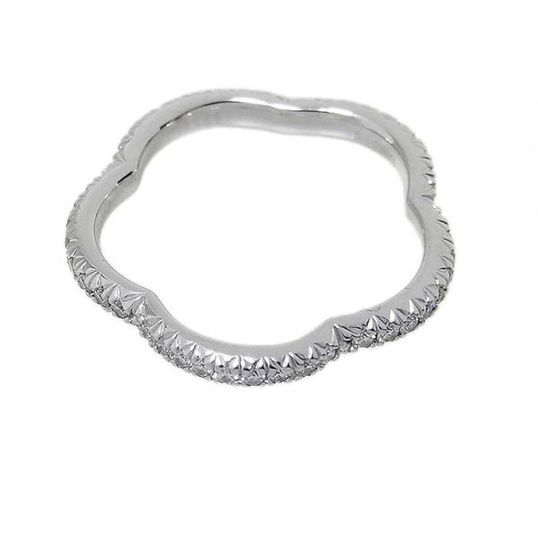 シャネル CHANEL カメリア フルエタニティ ダイヤモンド リング K18WG ジュエリー