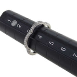 シャネル CHANEL カメリア フルエタニティ ダイヤモンド リング K18WG ジュエリー
