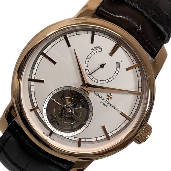 ヴァシュロン・コンスタンタン VACHERON CONSTANTIN パトリモニー トラディショナル 89000/000R-9655 K18PG/革 メンズ 腕時計