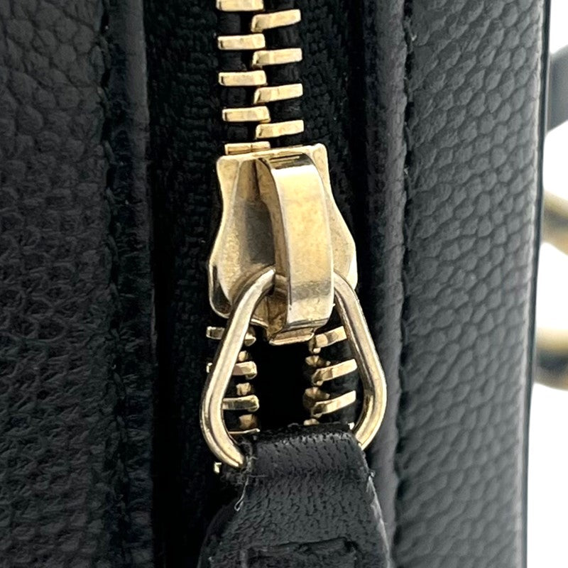 シャネル CHANEL CCフィグリー ミニバニティ A84452 ブラック ゴールド金具 キャビア レディース ショルダーバッグ