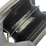 シャネル CHANEL CCフィグリー ミニバニティ A84452 ブラック ゴールド金具 キャビア レディース ショルダーバッグ