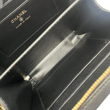 シャネル CHANEL CCフィグリー ミニバニティ A84452 ブラック ゴールド金具 キャビア レディース ショルダーバッグ
