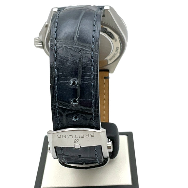 ブライトリング BREITLING クロノマット オートマチック GMT P32398 アイスブルー SS/Pt メンズ 腕時計