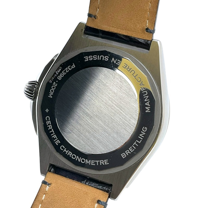 ブライトリング BREITLING クロノマット オートマチック GMT P32398 アイスブルー SS/Pt メンズ 腕時計