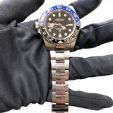 ロレックス ROLEX GMTマスター2 116710BLNR ブラック ステンレススチール メンズ 腕時計