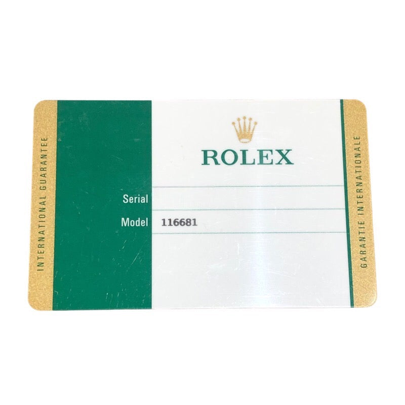 ロレックス ROLEX ヨットマスターⅡ 116681 PG/SS メンズ 腕時計