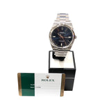 ロレックス ROLEX オイスターパーペチュアル39 114300 ブルー ステンレススチール 自動巻き メンズ 腕時計