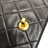 シャネル CHANEL ダイアナ25 A01165 ブラック/GD金具 ラムスキン レディース ショルダーバッグ