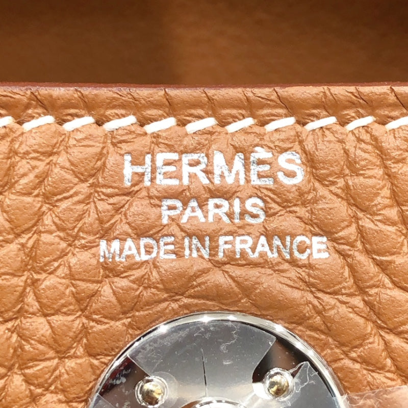 エルメス HERMES リンディミニ W刻印 ゴールド/ゴールド金具 トリヨン ショルダーバッグ