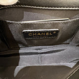 シャネル CHANEL カメリア　チェーンショルダー ブラック　ゴールド金具 ラムスキン レディース ショルダーバッグ