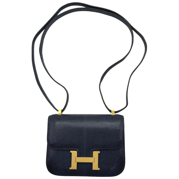 エルメス HERMES マイクロコンスタンスミニミニ 〇V刻 ブルー