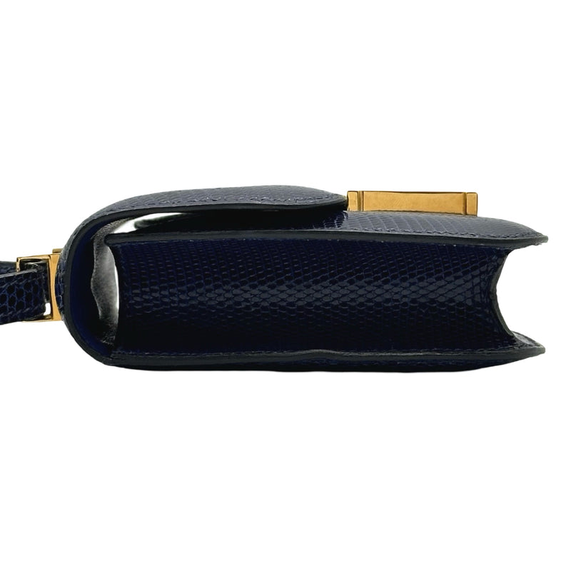 エルメス HERMES マイクロコンスタンスミニミニ 〇V刻 ブルー