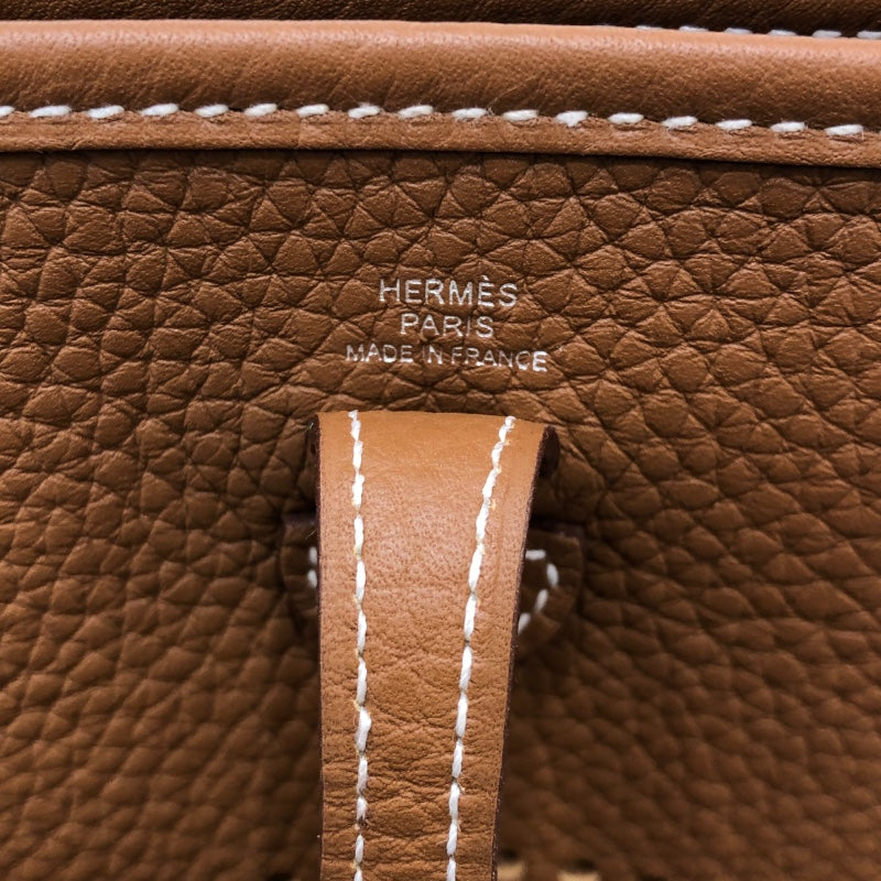 エルメス HERMES エヴリンアマゾンTPM B刻 ゴールド　SV金具 トリヨン レディース ショルダーバッグ