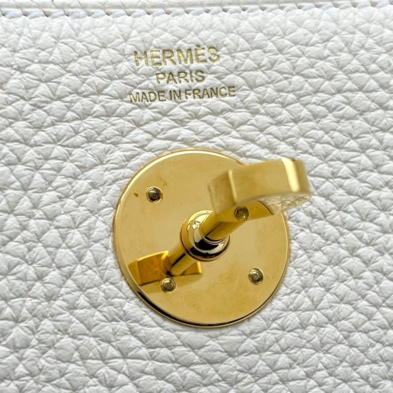 エルメス HERMES リンディ26 U刻印 ナタ ゴールド金具 トリヨンクレマンス レディース ショルダーバッグ