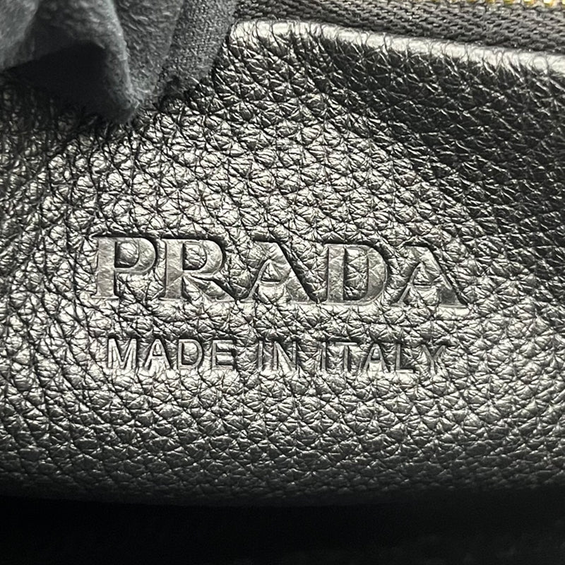 プラダ PRADA ハンドバッグ ブラック レザー レディース ハンドバッグ