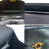 エルメス HERMES コルドリエール ブラック/ゴールド金具 ボックスカーフ レディース ハンドバッグ