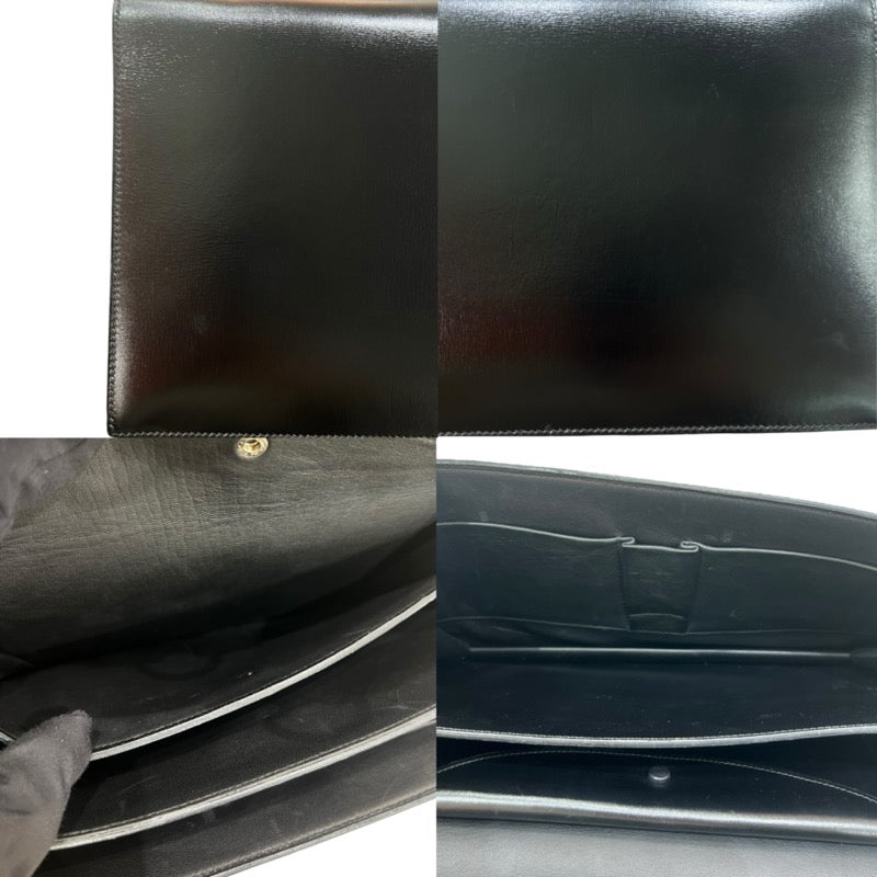 エルメス HERMES コルドリエール ブラック/ゴールド金具 ボックスカーフ レディース ハンドバッグ