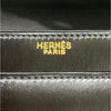 エルメス HERMES コルドリエール ブラック/ゴールド金具 ボックスカーフ レディース ハンドバッグ