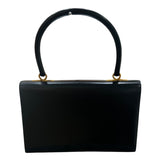 エルメス HERMES コルドリエール ブラック/ゴールド金具 ボックスカーフ レディース ハンドバッグ