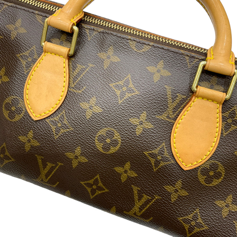 ルイ・ヴィトン LOUIS VUITTON ポパンクール M40009 ブラウン モノグラム・キャンバス/レザー  レディース ハンドバッグ