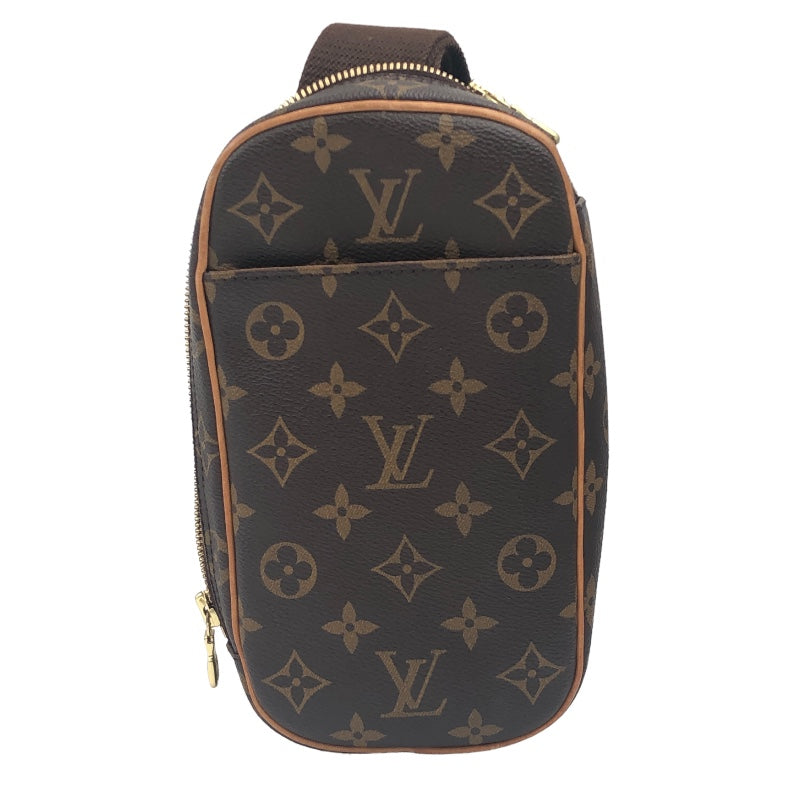 ルイ・ヴィトン LOUIS VUITTON ポシェット・ガンジュ M51870 ブラウン モノグラムキャンバス レディース ショルダーバッグ