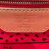 ルイ・ヴィトン LOUIS VUITTON ネヴァーフルMM 草間彌生コラボ M40686 ルージュ  モノグラム・ウェーブ・キャンバス レディース トートバッグ