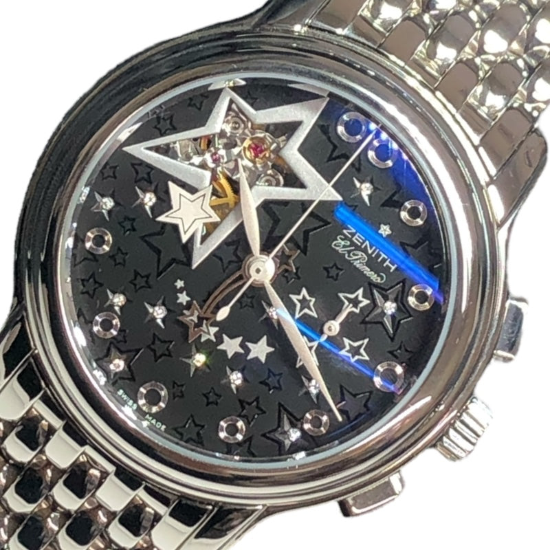ゼニス ZENITH スタースカイ エル・プリメロ 03.1231.4021/21.C626.T3 ステンレススチール 自動巻き メンズ 腕時計