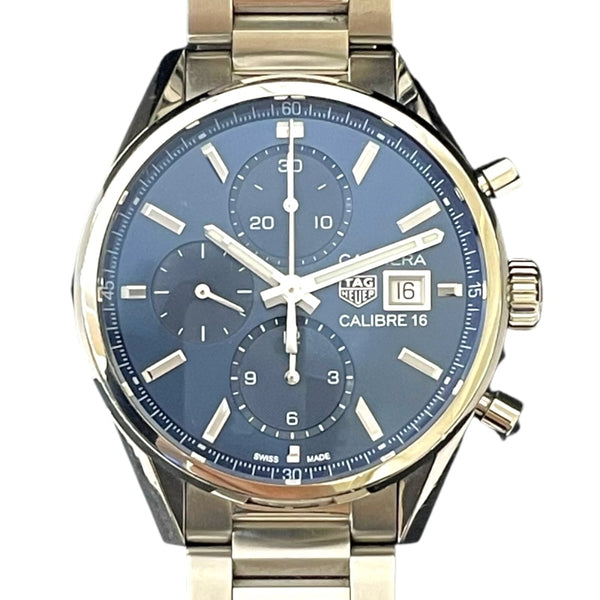 タグ・ホイヤー TAG HEUER カレラキャリバー16クロノグラフ CBK2112 ステンレススチール メンズ 腕時計
