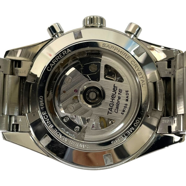 タグ・ホイヤー TAG HEUER カレラキャリバー16クロノグラフ CBK2112 ステンレススチール メンズ 腕時計