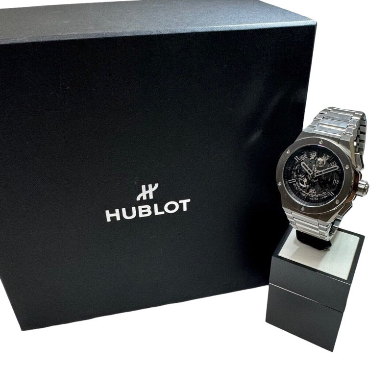 ウブロ HUBLOT ビッグ・バン インテグレーテッド チタニウム YOSHIDAスペシャル 451.NX.1140.NX.YOS チタン メンズ 腕時計