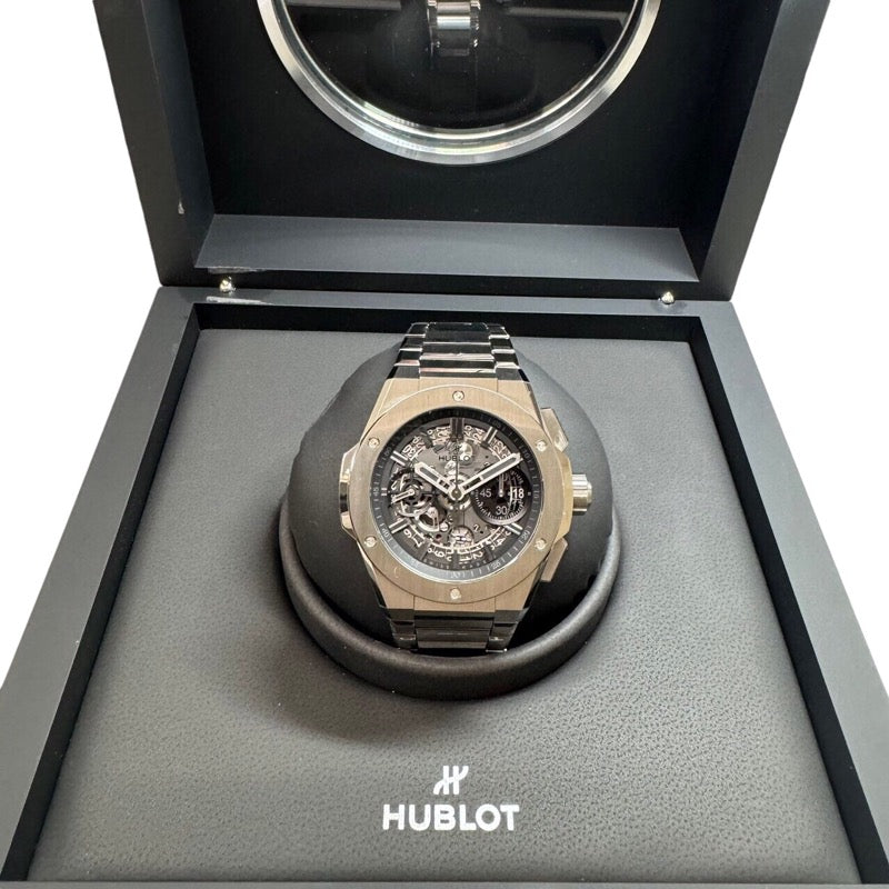 ウブロ HUBLOT ビッグ・バン インテグレーテッド チタニウム YOSHIDAスペシャル 451.NX.1140.NX.YOS チタン メンズ 腕時計