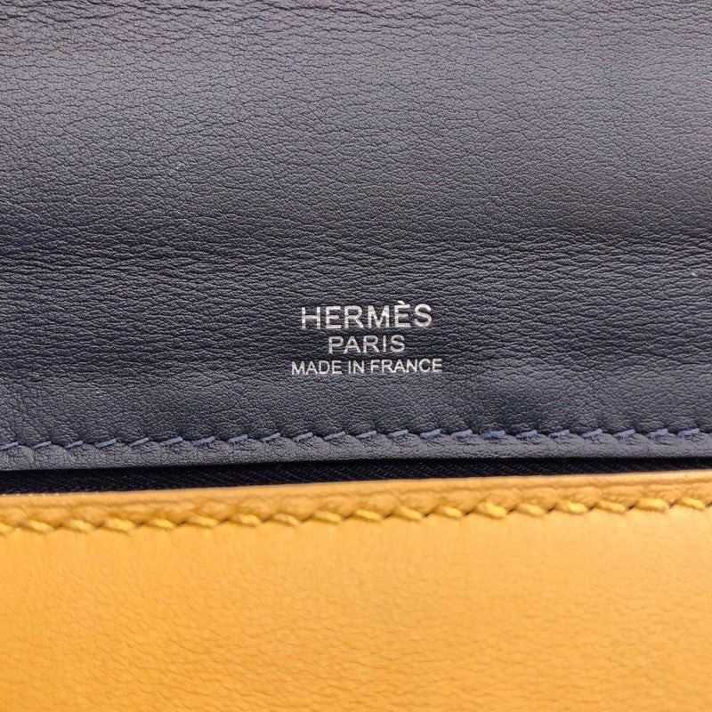 エルメス HERMES ヴァンキャトル29 Y刻 ブルーニュイ/シルバー金具  トゴ ユニセックス ハンドバッグ