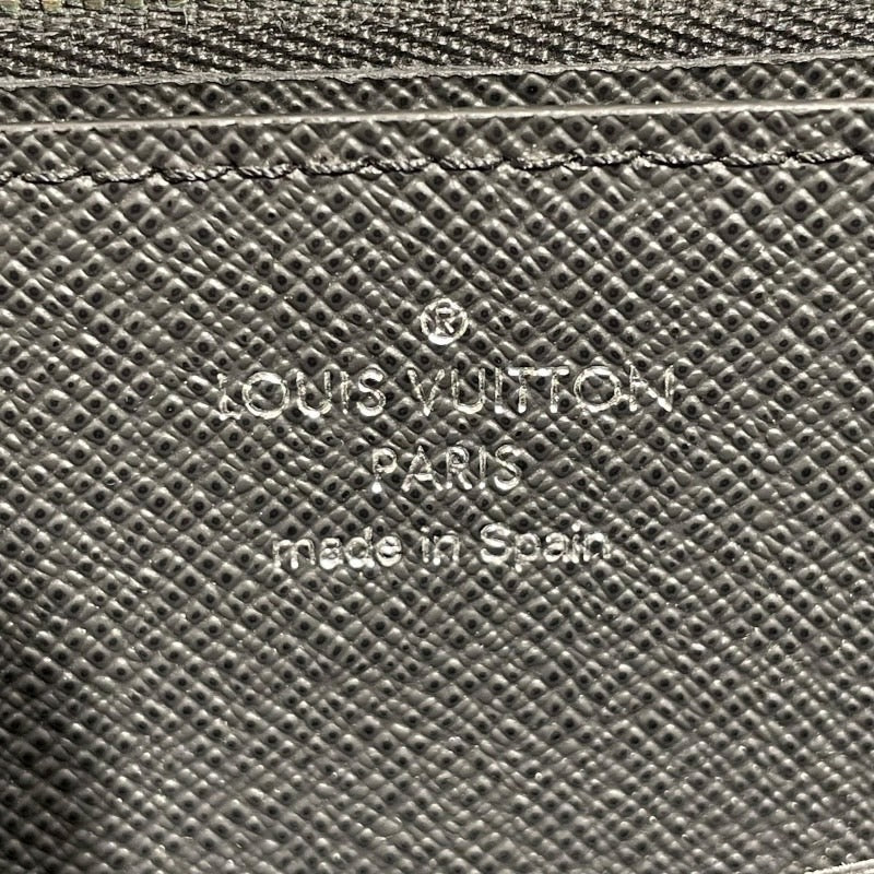 ルイ・ヴィトン LOUIS VUITTON ジッピーXL M44275 ブラック タイガ メンズ 長財布