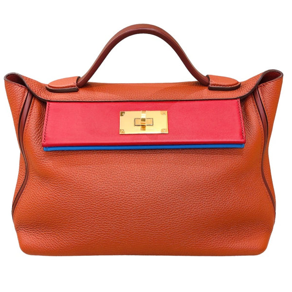 エルメス HERMES ヴァンキャトル29 Y刻 ブリック ゴールド金具 トゴ