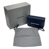 バレンシアガ BALENCIAGA コンパクトウォレット 593813 レザー レディース 三つ折り財布