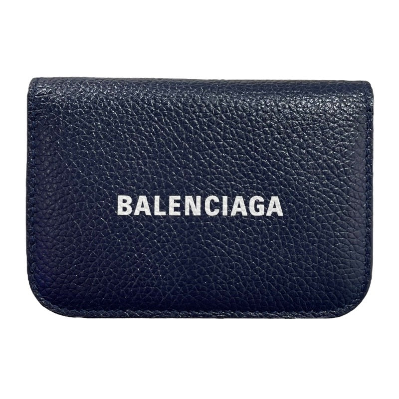 バレンシアガ BALENCIAGA コンパクトウォレット 593813 レザー レディース 三つ折り財布