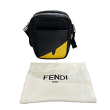 フェンディ FENDI バグズ ショルダーバッグ 7VA456 ブラック レザー ユニセックス ショルダーバッグ