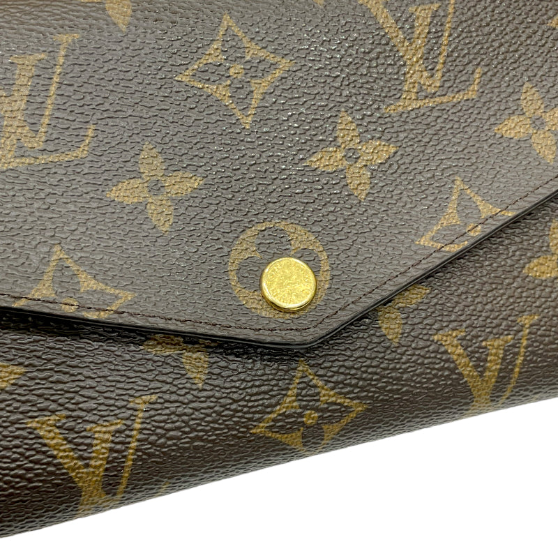 ルイ・ヴィトン LOUIS VUITTON ポルトフォイユ・サラ M62236 コクリコ モノグラム・キャンバス レディース 長財布