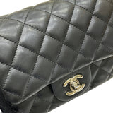 シャネル CHANEL ミニ マトラッセ A35200 25番台 ブラック シルバー金具 ラムスキン レディース ショルダーバッグ