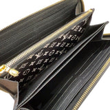 ルイ・ヴィトン LOUIS VUITTON LVクラフティ　ジッピー・ウォレット M69436 クレームルージュ　ゴールド金具 PVC ユニセックス 長財布