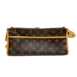 ルイ・ヴィトン LOUIS VUITTON ポパンクール・ロン M40008 ブラウン　ゴールド金具  モノグラム レディース ショルダーバッグ