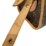 ルイ・ヴィトン LOUIS VUITTON ポパンクール・ロン M40008 ブラウン　ゴールド金具  モノグラム レディース ショルダーバッグ